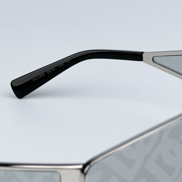 D&G DG2305 05/AL BRAND NEW Sunglasses Silver Grey Silver Mirrored DG Unisex - Picture 9 of 10